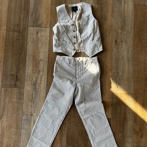 Boys size 12 vest and pants